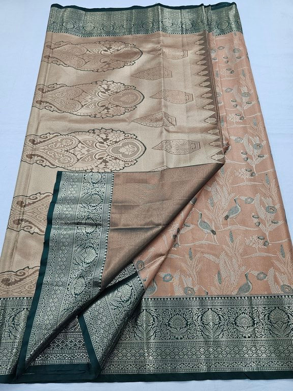 Kanchipuram Blended Tissue Silk Sarees 042