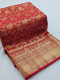 Kanchipuram Blended Bridal Silk Sarees 047