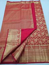 Kanchipuram Blended Bridal Silk Sarees 047