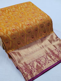Kanchipuram Blended Bridal Silk Sarees 049