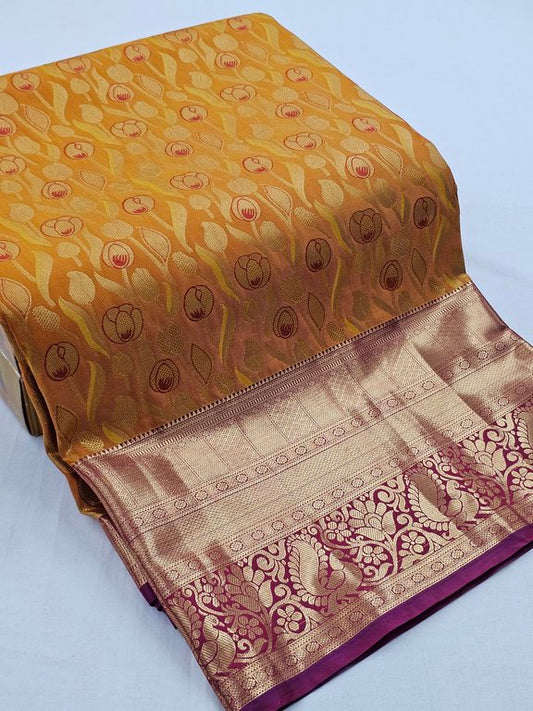 Kanchipuram Blended Bridal Silk Sarees 049