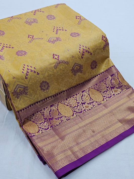 Kanchipuram Blended Tissue Silk Sarees 052