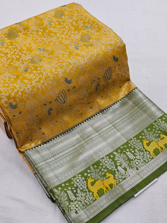Kanchipuram Blended Tissue Silk Sarees 067