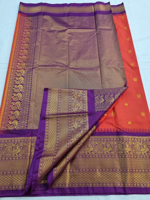 Kanchipuram Blended Bridal Silk Sarees 002