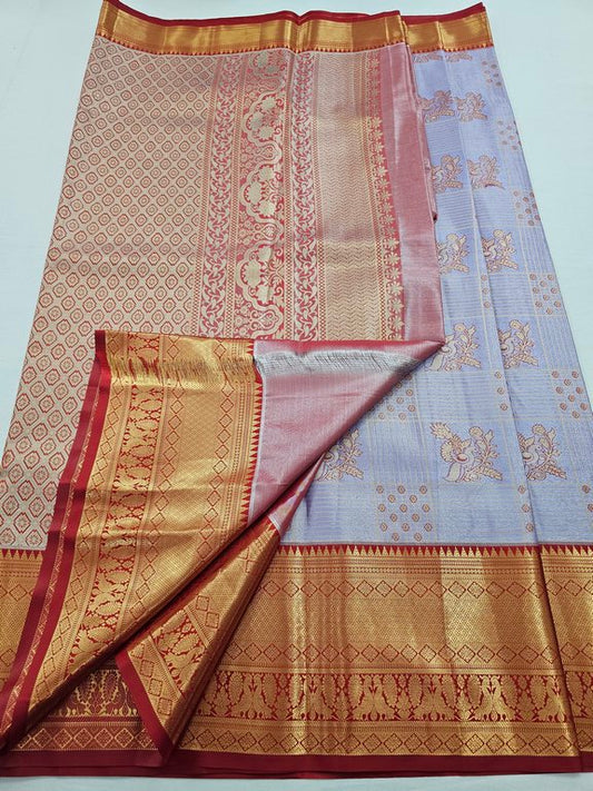 Kanchipuram Blended Tissue Silk Sarees 078