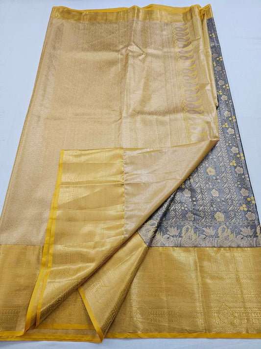 Kanchipuram Blended Tissue Silk Sarees 079