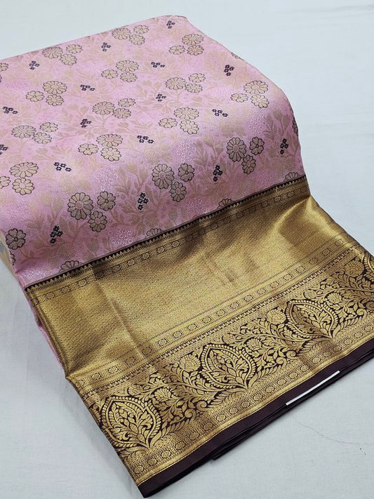 Kanchipuram Blended Tissue Silk Sarees 080