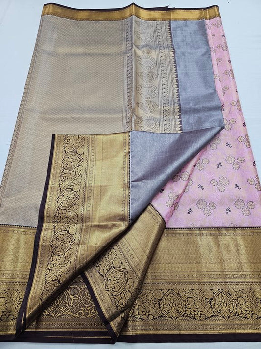 Kanchipuram Blended Tissue Silk Sarees 080