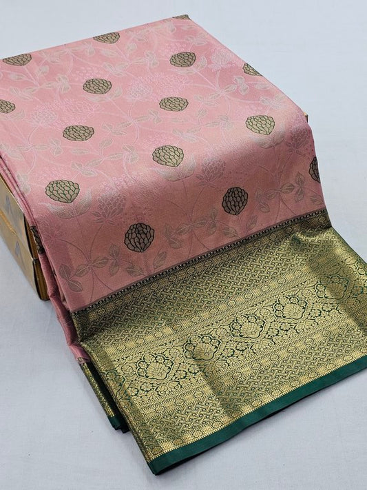 Kanchipuram Blended Tissue Silk Sarees 084