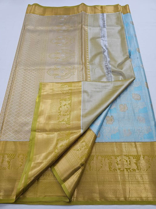 Kanchipuram Blended Tissue Silk Sarees 088