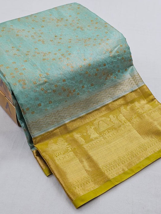 Kanchipuram Blended Tissue Silk Sarees 090