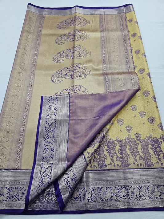 Kanchipuram Blended Tissue Silk Sarees 091
