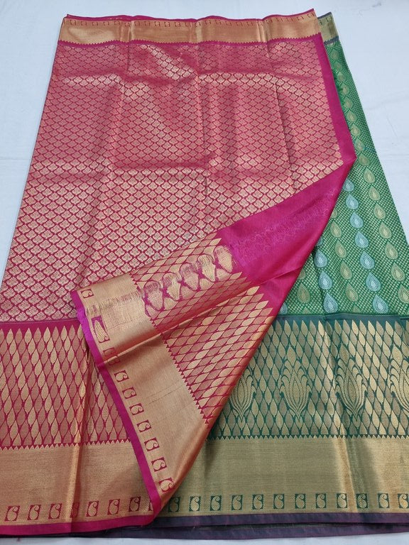 Kanchipuram Blended Bridal Silk Sarees 011