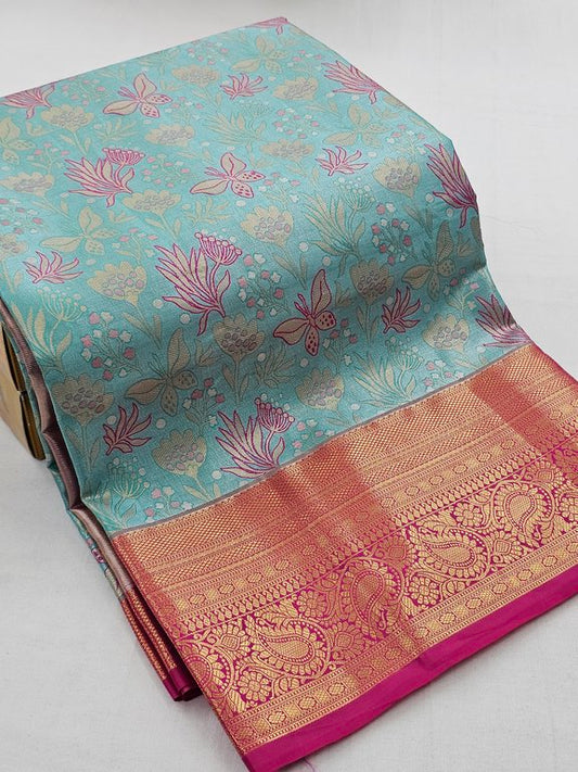 Kanchipuram Blended Tissue Silk Sarees 094