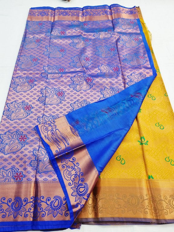 Kanchipuram Blended Bridal Silk Sarees 022