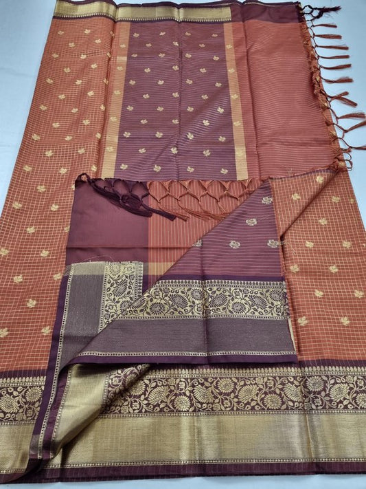 Kanchipuram Blended Bridal Silk Sarees 037