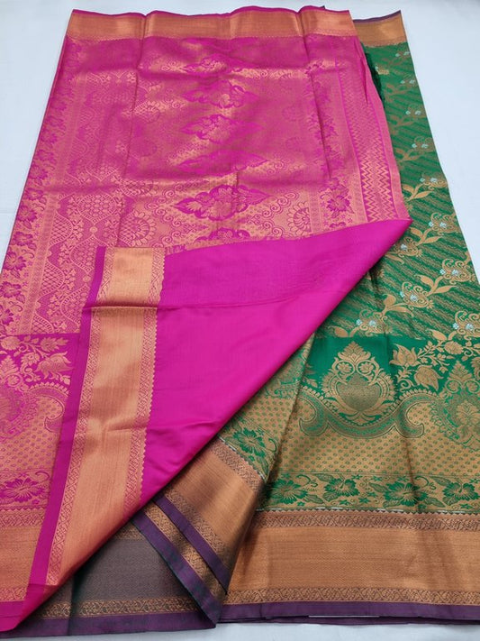 Kanchipuram Blended Bridal Silk Sarees 045