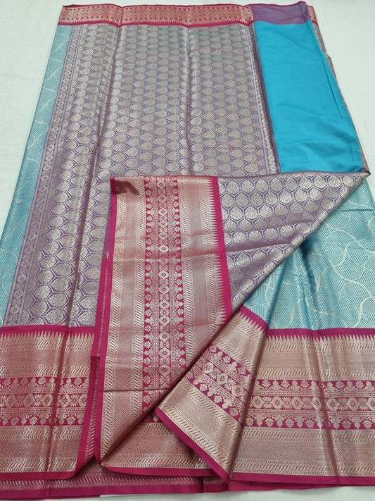 Kanchipuram Blended Tissue Silk Sarees 047