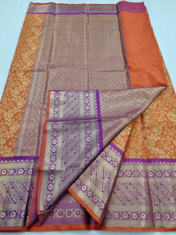 Kanchipuram Blended Bridal Silk Sarees 055