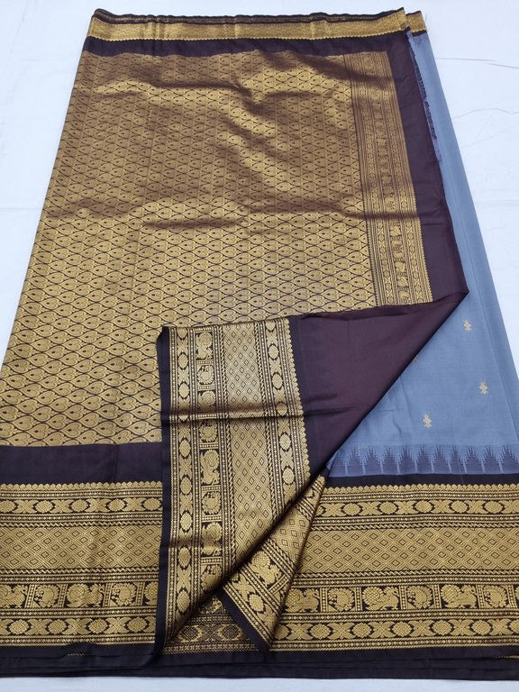 Kanchipuram Blended Gadwal Silk Sarees 072
