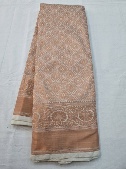 Brown And Pink Kanchipuram Pure Silk Sarees – Kanchipuram Lakshaya Silks
