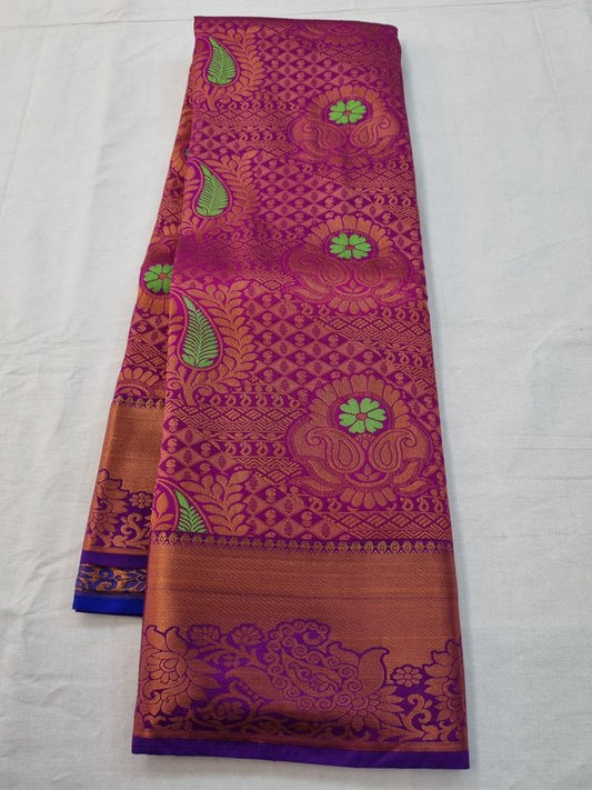 Kanchipuram Blended Bridal Silk Sarees 083