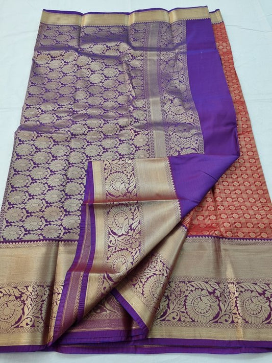 Kanchipuram Blended Bridal Silk Sarees 084