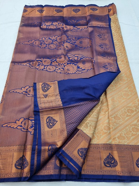 Kanchipuram Blended Bridal Silk Sarees 095