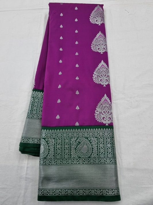 Kanchipuram Blended Bridal Silk Sarees 105