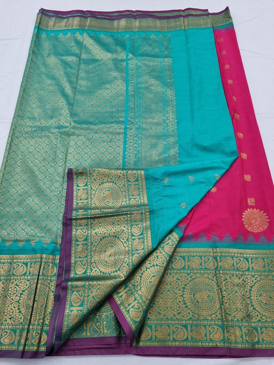 Kanchipuram Blended Bridal Silk Sarees 106