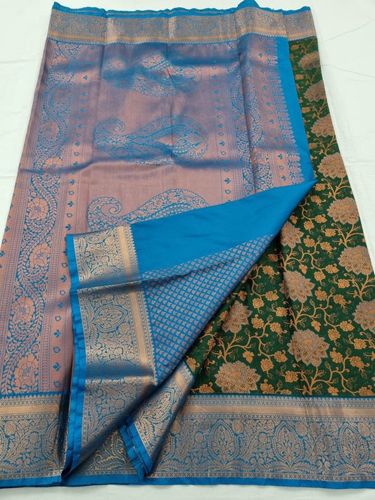 Kanchipuram Blended Bridal Silk Sarees 109