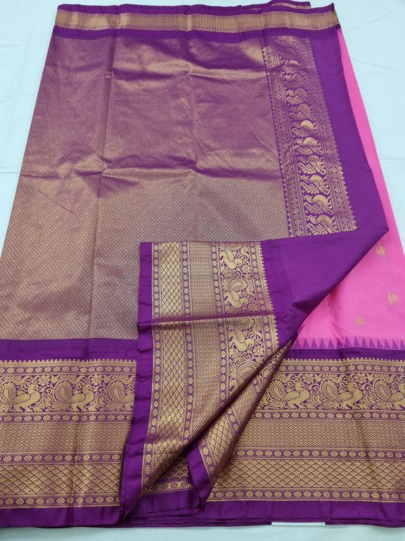 Kanchipuram Blended Gadwal Silk Sarees 114