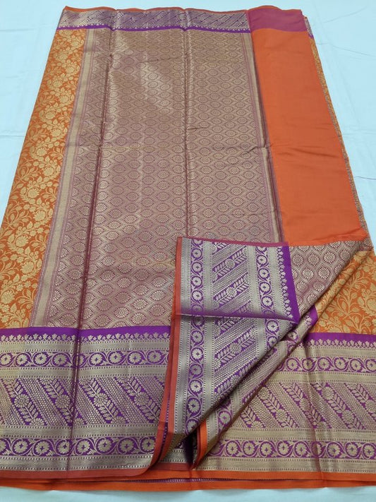 Kanchipuram Blended Bridal Silk Sarees 121