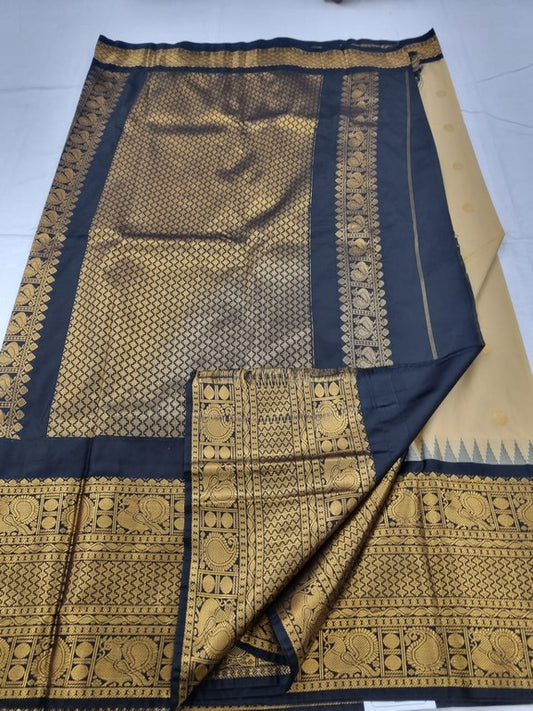 Kanchipuram Blended Gadwal Silk Sarees 142