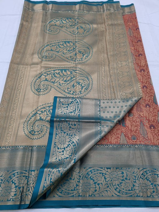 Kanchipuram Blended Tissue Silk Sarees 147
