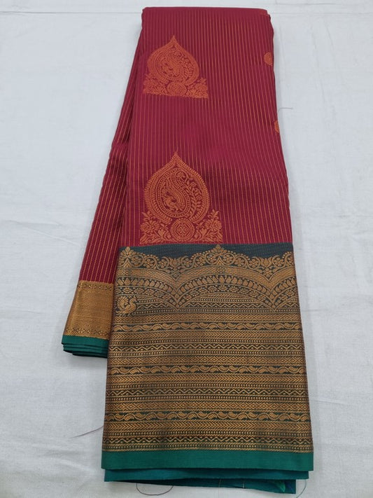 Kanchipuram Blended Bridal Silk Sarees 148