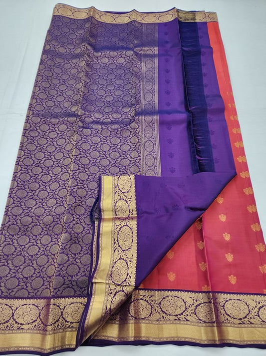 Kanchipuram Pure Luxurious Silk Saree 096