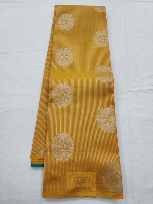 Maroon And Yellow Kanchipuram Pure Silk Saree – Kanchipuram Lakshaya Silks