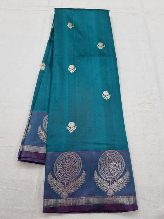 Kanchipuram Blended Trendy Fancy Silk Saree 428