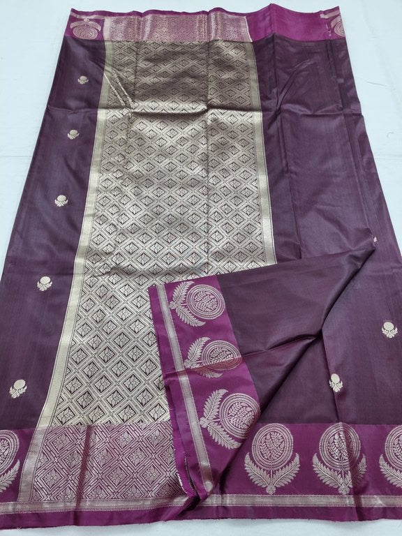 Kanchipuram Blended Trendy Fancy Silk Saree 431