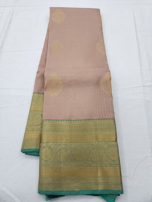 Pure Fancy Silk, Soft Satin Blends, Lightweight Fancy Weaves Pink And Yellow Kanchipuram Saree – Kanchipuram Lakshaya Silks