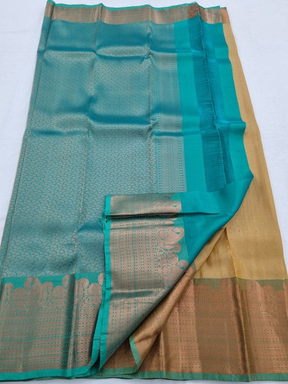 Kanchipuram Pure Trendy Fancy Silk Saree 002