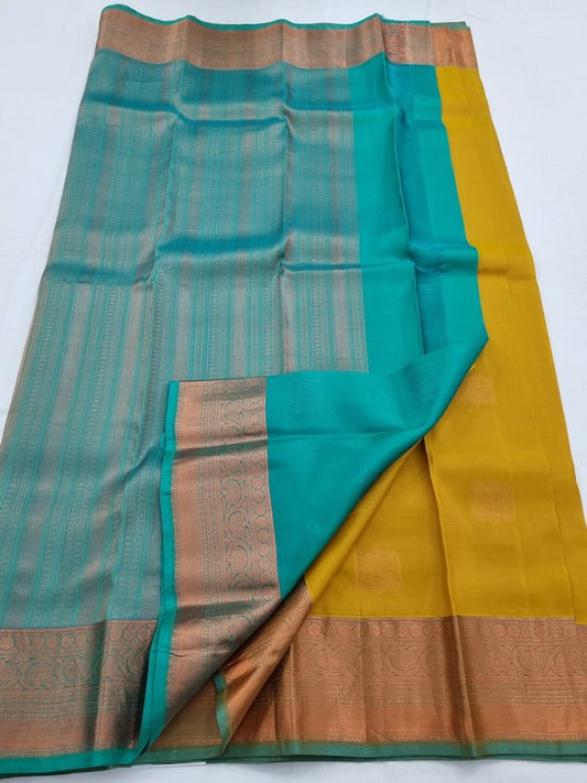 Kanchipuram Pure Trendy Fancy Silk Saree 017