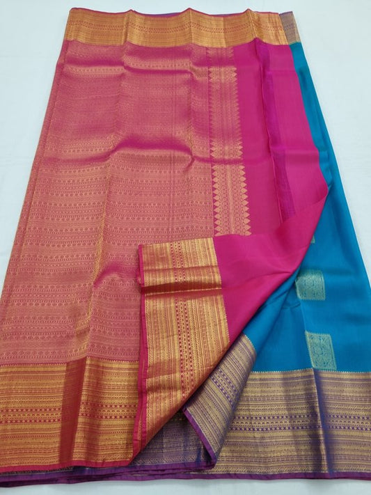 Kanchipuram Pure Trendy Fancy Silk Saree 029