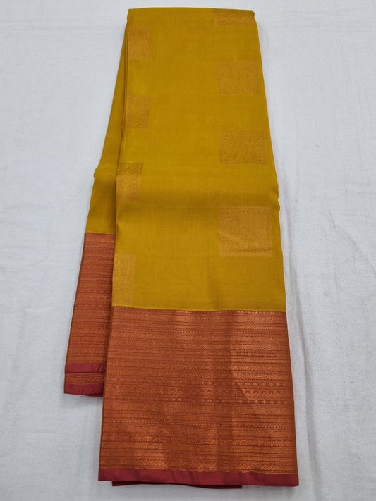 Kanchipuram Pure Trendy fancy Silk Saree 033