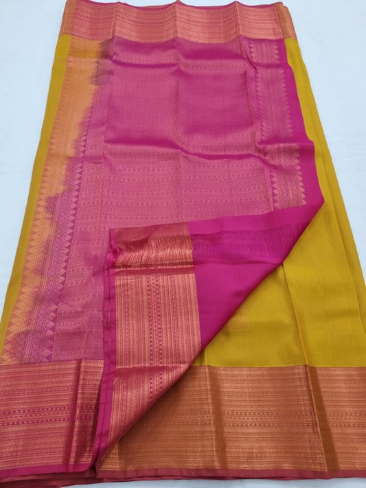 Kanchipuram Pure Trendy fancy Silk Saree 033