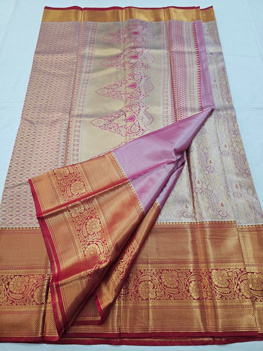 Kanchipuram Blended Tissue Silk Sarees 001
