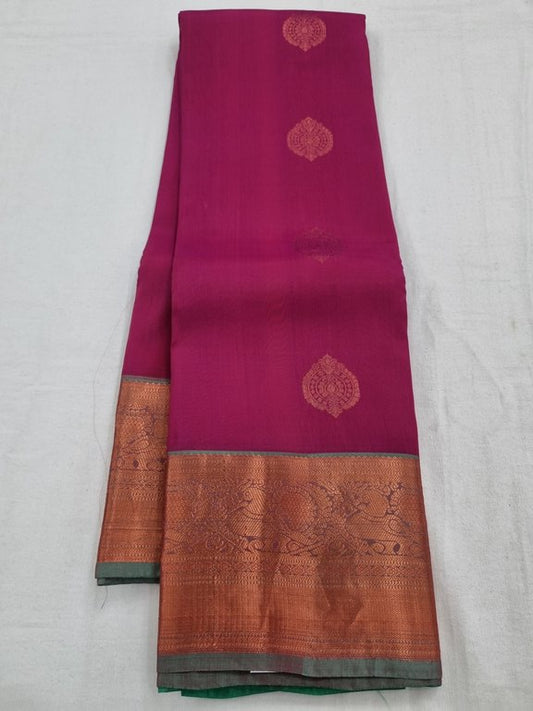 Kanchipuram Pure Trendy Fancy  Silk Saree 052