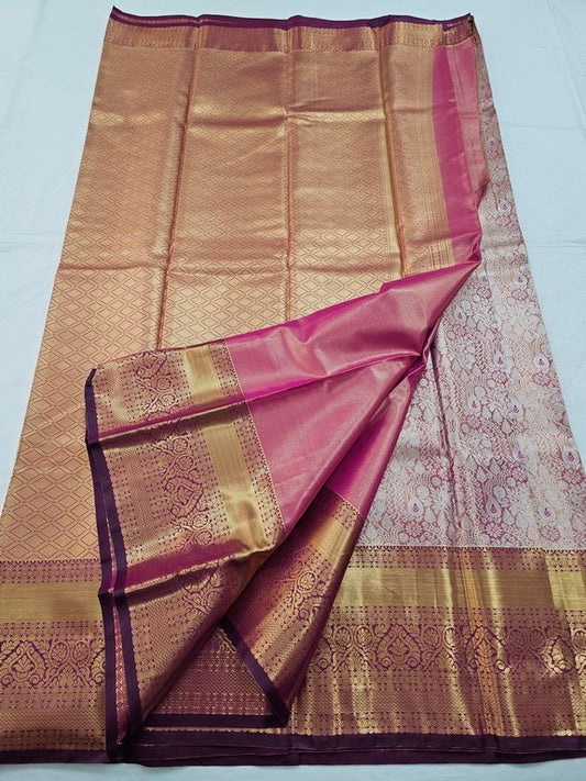 Kanchipuram Blended Tissue Silk Sarees 007
