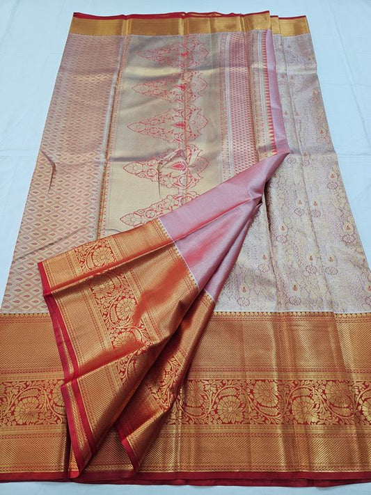Kanchipuram Blended Tissue Silk Sarees 018